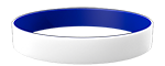 White/072C <br> White/Blue