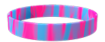 806C/292C <br> Fluor Pink/Light Blue